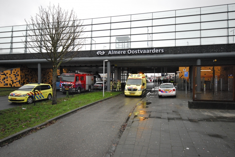 [Update] Persoon overleden na aanrijding met trein bij Almere Oostvaarders