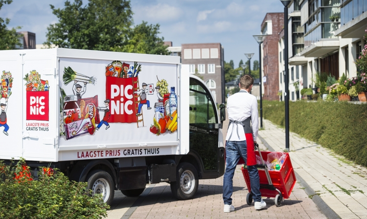 Pitloze witte druiven meest besteld bij Picnic in Helmond