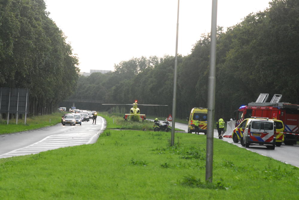 Automobilist omgekomen bij eenzijdig ongeval op Buitenring