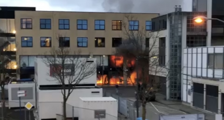 Almeerder (34) aangehouden na brand Aldi en Action