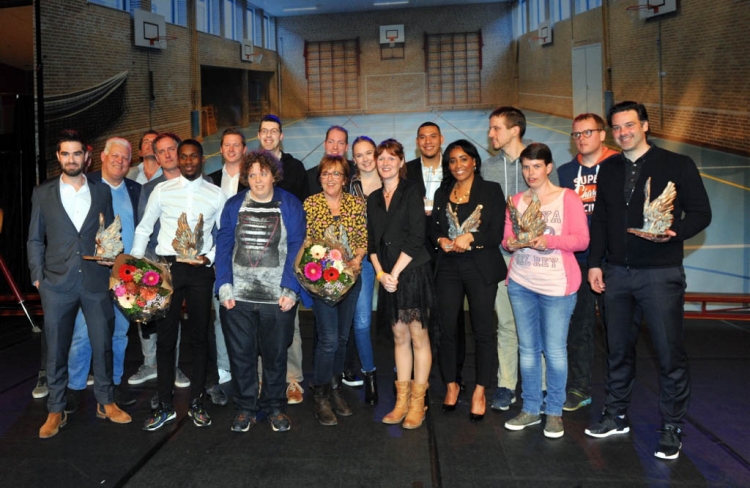 [Foto's] Steven Bergwijn en Lilian de Geus Almeers sportman en sportvrouw van 2018